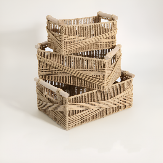 Straw Basket Large